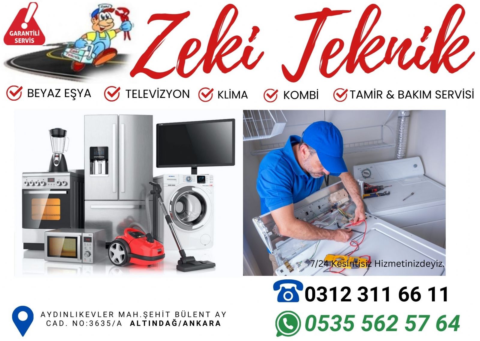 Aydınlıkevler Beko Servisi